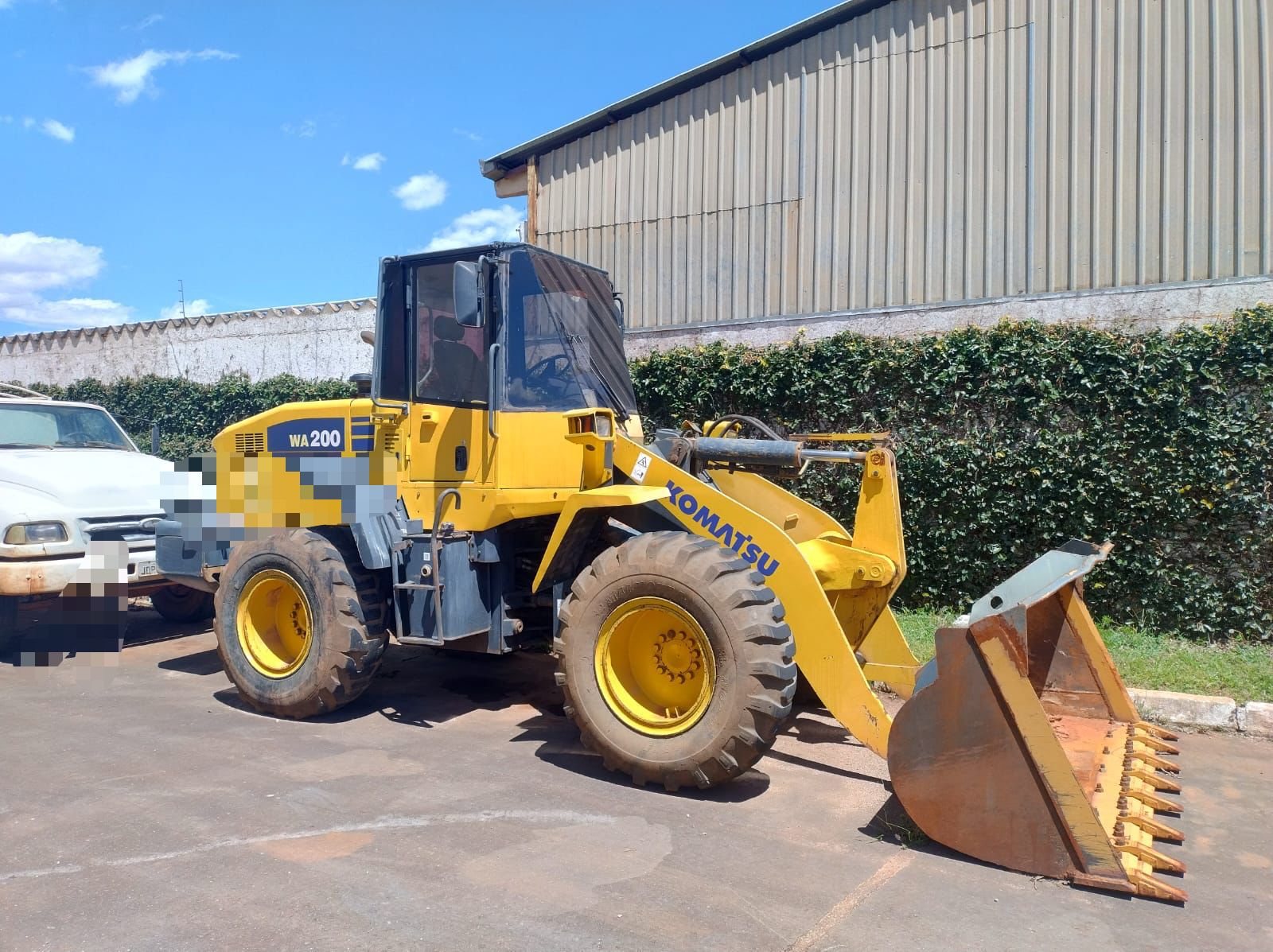 Pá carregadeira Komatsu