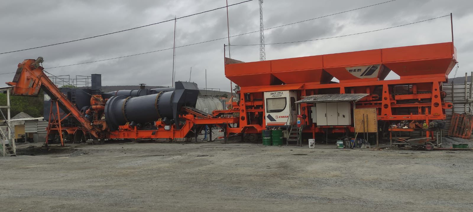 Usina de Asfalto Ciber de 120T/H