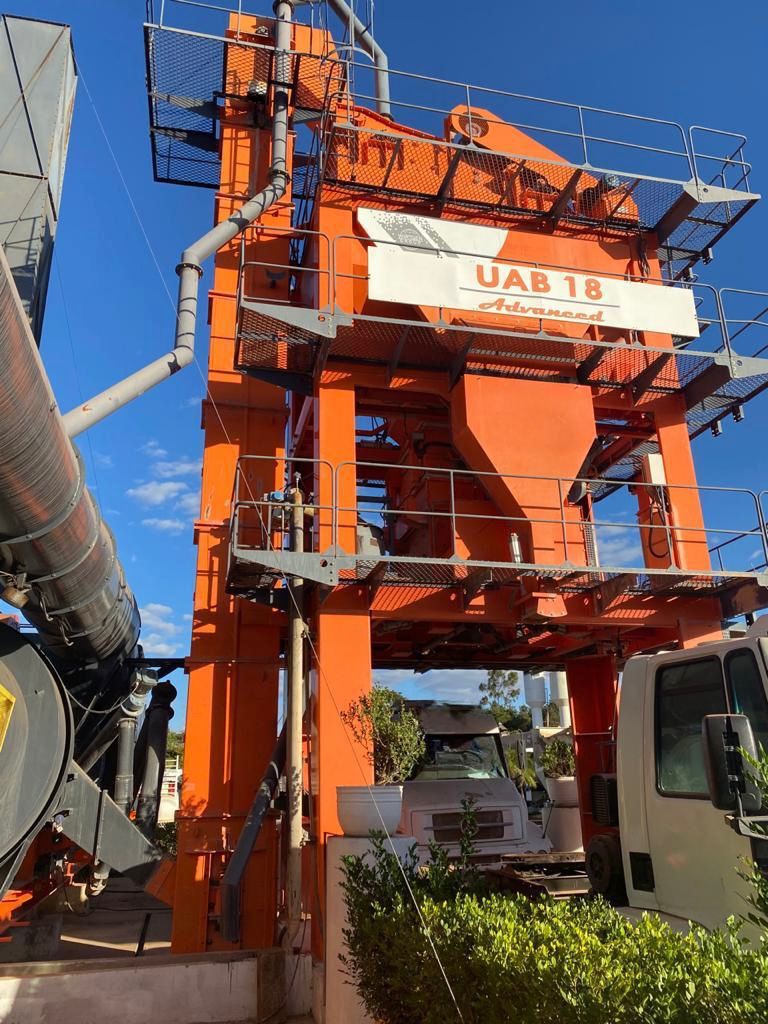 Usina Gravimétrica Ciber UAB18 Ano 2016 3.600 Horas