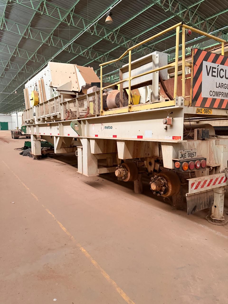 Britador Metso sob rodas 2012 com único dono