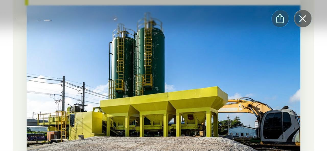 Central de concreto rolado CCR e solos LINTEC-IXON LX SCM MIXER 2022